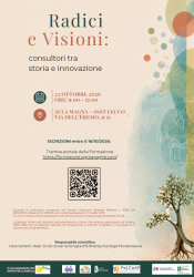 Lecco - 22 ottobre 2026 Radici e Visioni: consultori tra storia e innovazione - Iscrizioni entro il 16 ottobre